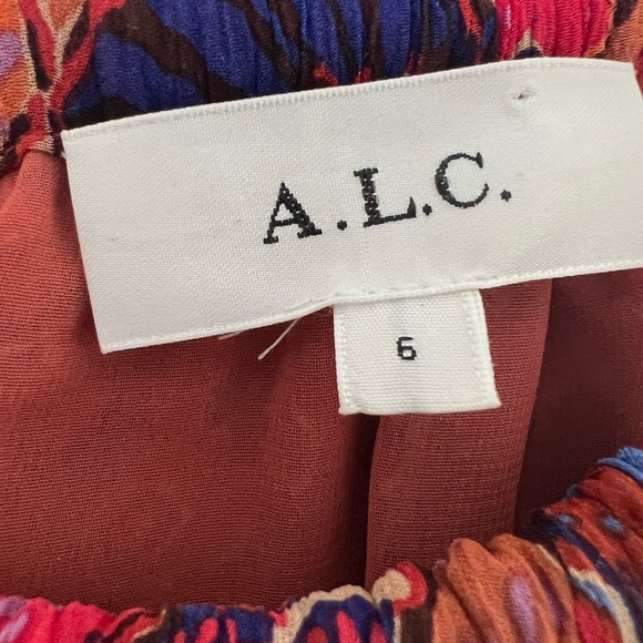 NWOT new 🆕 A.L.C. Corey dress in pink cobalt size 6 - Picture 4 of 9